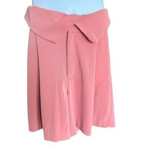 Womens Urban Outfitters Salmon High Waisted Fold Over  Sailor Shorts - Sz M